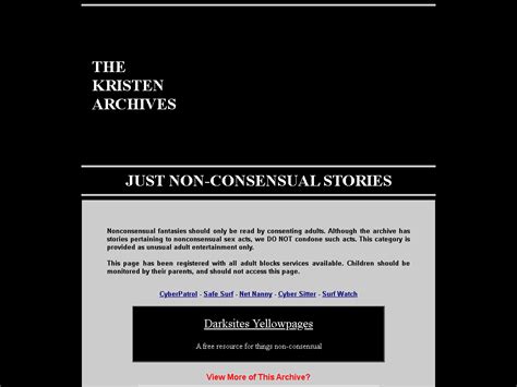 kristen archive story|kristen nonconsensual stories.